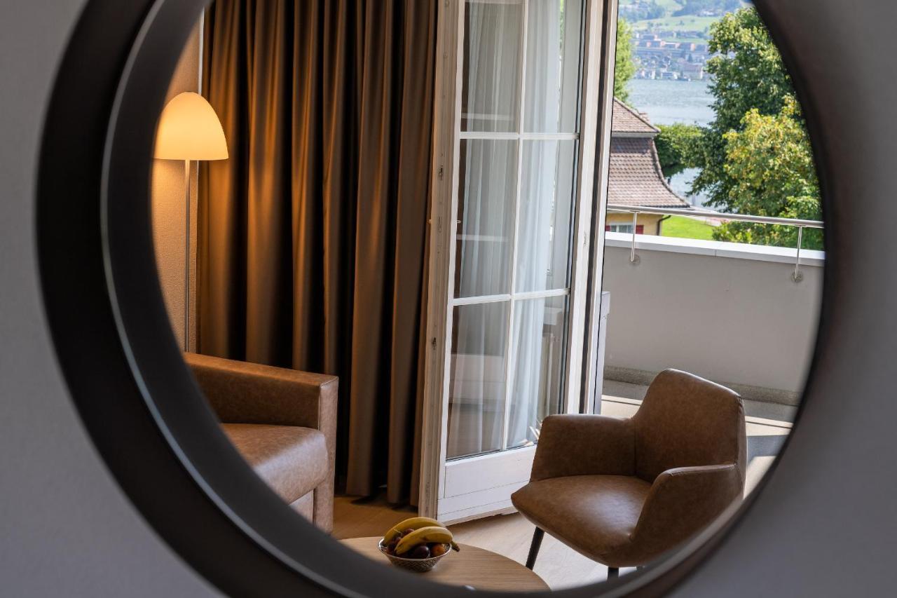 Hotel Winkelried Am See Stansstad Bagian luar foto