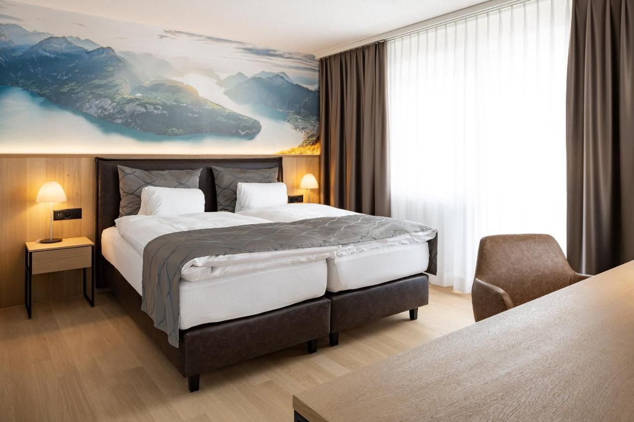 Hotel Winkelried Am See Stansstad Bagian luar foto