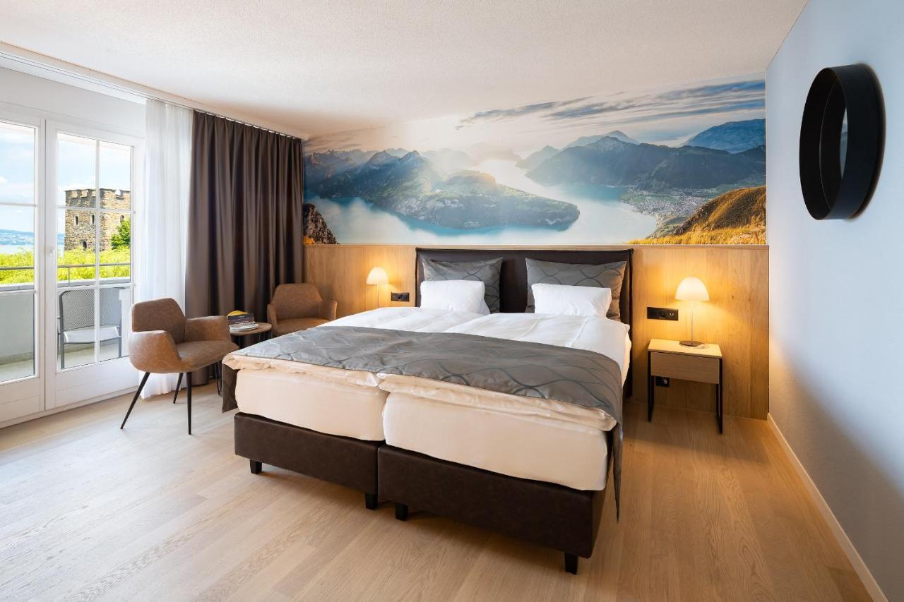 Hotel Winkelried Am See Stansstad Bagian luar foto