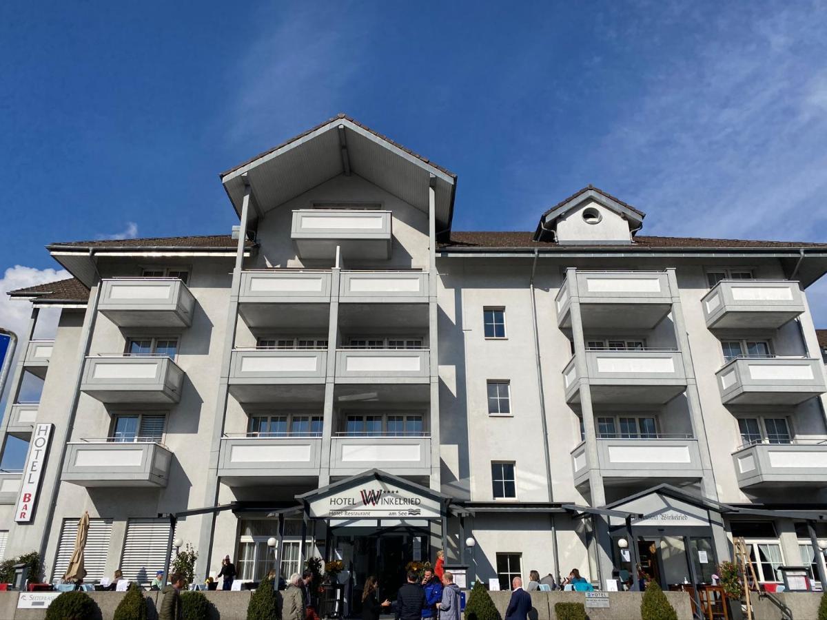 Hotel Winkelried Am See Stansstad Bagian luar foto