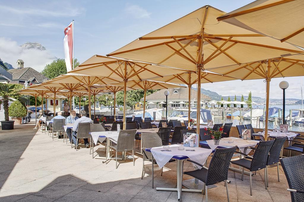 Hotel Winkelried Am See Stansstad Bagian luar foto